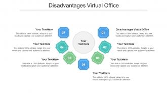 Disadvantages Virtual Office Ppt Powerpoint Presentation Pictures Slides Cpb