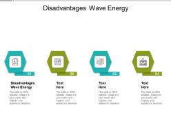 Disadvantages wave energy ppt powerpoint presentation pictures shapes cpb