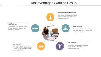 Disadvantages Working Group In Powerpoint And Google Slides Cpb