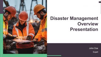 Disaster Management PPT Presentation AT