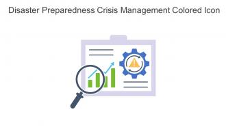 Disaster Preparedness Crisis Management Colored Icon In Powerpoint Pptx Png And Editable Eps Format