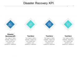 Disaster recovery kpi ppt powerpoint presentation summary layouts cpb
