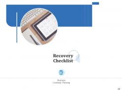 Disaster Recovery Management Powerpoint Presentation Slides