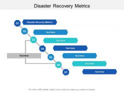 Disaster recovery metrics ppt powerpoint presentation inspiration visuals cpb