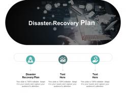 Disaster recovery plan ppt powerpoint presentation ideas gridlines cpb