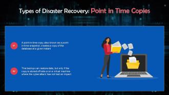 Disaster Recovery Planning A Cybersecurity Component Training Ppt Compatible Content Ready