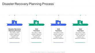 Disaster Recovery Planning Process In Powerpoint And Google Slides Cpb