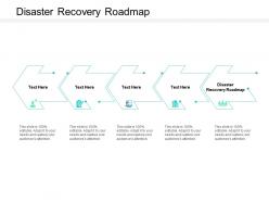 Disaster recovery roadmap ppt powerpoint presentation pictures master slide cpb