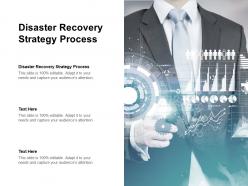 Disaster recovery strategy process ppt powerpoint presentation file ideas cpb