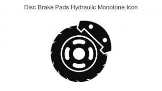 Disc Brake Pads Hydraulic Monotone Icon In Powerpoint Pptx Png And Editable Eps Format