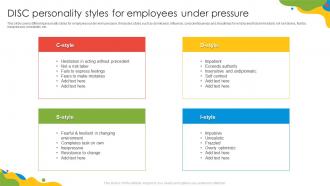 DISC Personality Styles For Employees Under Pressure