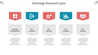 Discharge personal loans ppt powerpoint presentation inspiration format ideas cpb