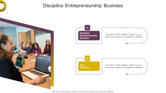 Discipline Entrepreneurship Business In Powerpoint And Google Slides Cpb