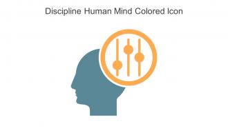 Discipline Human Mind Colored Icon In Powerpoint Pptx Png And Editable Eps Format