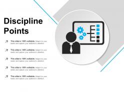 Discipline points powerpoint presentation