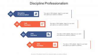 Discipline Professionalism In Powerpoint And Google Slides Cpb