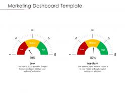 Disciplined agile delivery roles marketing dashboard template ppt powerpoint presentation show