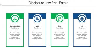 Disclosure Law Real Estate Ppt Powerpoint Presentation Microsoft Cpb