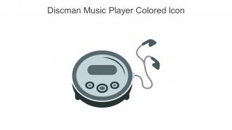 Discman Music Player Colored Icon In Powerpoint Pptx Png And Editable Eps Format