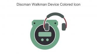 Discman Walkman Device Colored Icon In Powerpoint Pptx Png And Editable Eps Format
