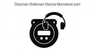 Discman Walkman Device Monotone Icon In Powerpoint Pptx Png And Editable Eps Format
