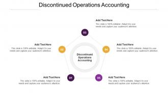 Discontinued Operations Accounting Ppt Powerpoint Presentation Show Slideshow Cpb