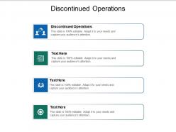 Discontinued operations ppt powerpoint presentation visual aids icon cpb