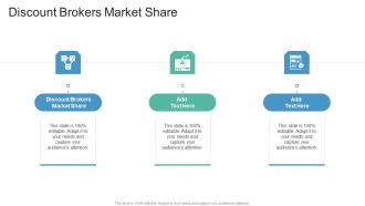 Discount Brokers Market Share In Powerpoint And Google Slides Cpb