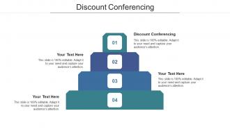 Discount conferencing ppt powerpoint presentation outline graphic tips cpb