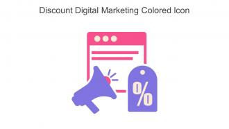 Discount Digital Marketing Colored Icon In Powerpoint Pptx Png And Editable Eps Format