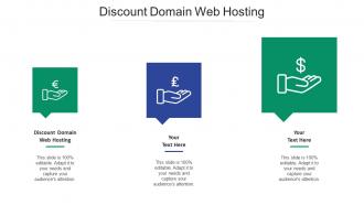 Discount domain web hosting ppt powerpoint presentation file formats cpb