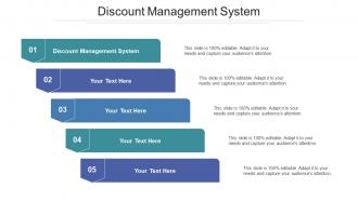 Discount Management System Ppt Powerpoint Presentation Inspiration Design Templates Cpb