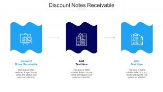 Discount Notes Receivable Ppt Powerpoint Presentation Ideas Show Cpb