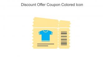 Discount Offer Coupon Colored Icon In Powerpoint Pptx Png And Editable Eps Format