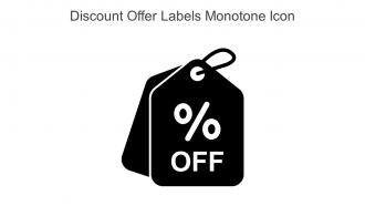 Discount Offer Labels Monotone Icon In Powerpoint Pptx Png And Editable Eps Format
