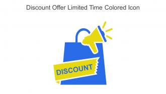 Discount Offer Limited Time Colored Icon In Powerpoint Pptx Png And Editable Eps Format