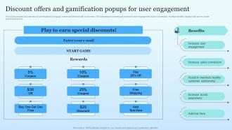 Discount Offers And Gamification Popups Seasonal Marketing Campaign