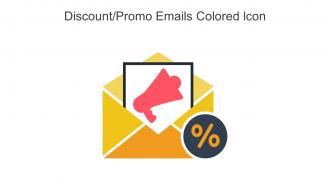 Discount Promo Emails Colored Icon In Powerpoint Pptx Png And Editable Eps Format