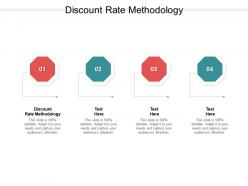 Discount rate methodology ppt powerpoint presentation gallery outline cpb
