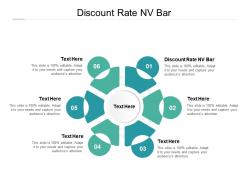 Discount rate nv bar ppt powerpoint presentation styles infographics cpb