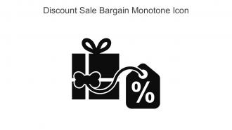 Discount Sale Bargain Monotone Icon In Powerpoint Pptx Png And Editable Eps Format
