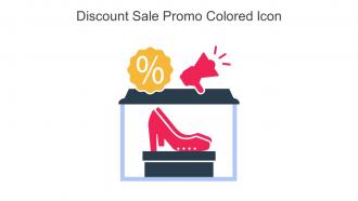Discount Sale Promo Colored Icon In Powerpoint Pptx Png And Editable Eps Format