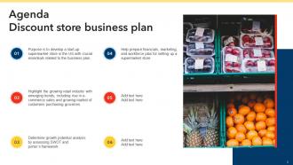 Discount Store Business Plan Powerpoint Presentation Slides Idea Ideas