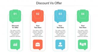 Discount Vs Offer Ppt Powerpoint Presentation Icon Designs Cpb