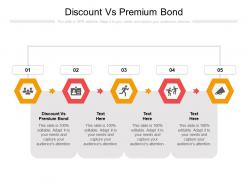 Discount vs premium bond ppt powerpoint presentation model example cpb