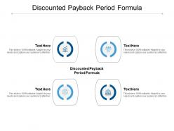 Discounted payback period formula ppt powerpoint images cpb