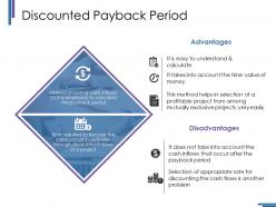 Discounted payback period ppt styles skills
