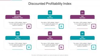 Discounted Profitability Index In Powerpoint And Google Slides Cpb