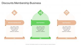 Discounts Membership Business In Powerpoint And Google Slides Cpb