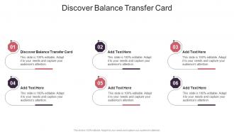 Discover Balance Transfer Card In Powerpoint And Google Slides Cpb